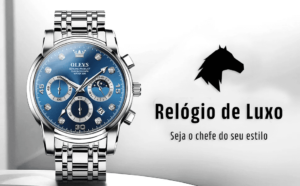 Relógio Clássico de Luxo [A PROVA D'ÁGUA] - Clube Boss