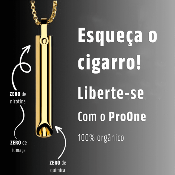 Colar ProOne Anti-Ansiedade - Pare de Fumar Hoje