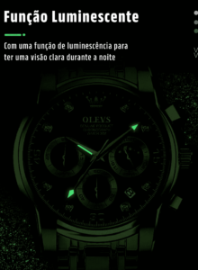 Relógio Clássico de Luxo [A PROVA D'ÁGUA] - Clube Boss