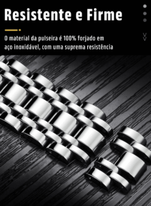 Relógio Clássico de Luxo [A PROVA D'ÁGUA] - Clube Boss