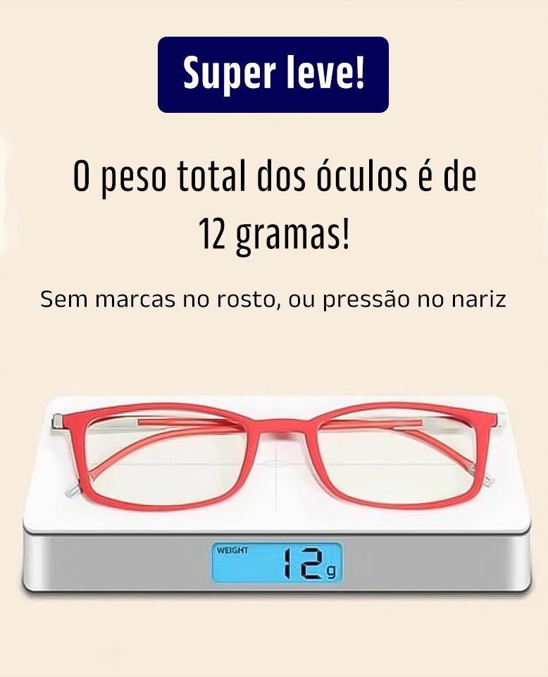 Óculos Portáteis Lentes Multifocais