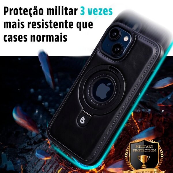 Capinha iphone couro