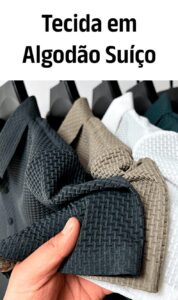 Camisa Polo de Algodão Premium Suíço – Clube Boss