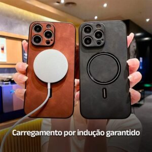 Capinha iPhone em Couro Genuíno Deer Shield - Clube Boss