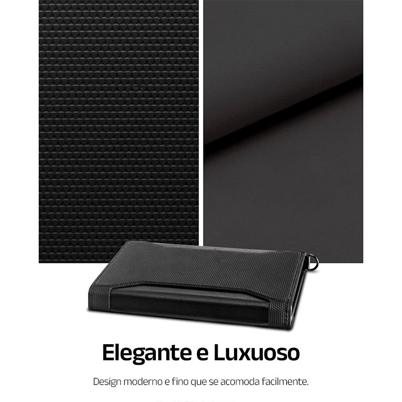 Carteira para Passaporte e Cartões - Clube Boss