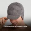 Gorro de Lã Térmica para Inverno - Clube Boss