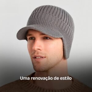 Gorro de Lã Térmica para Inverno - Clube Boss