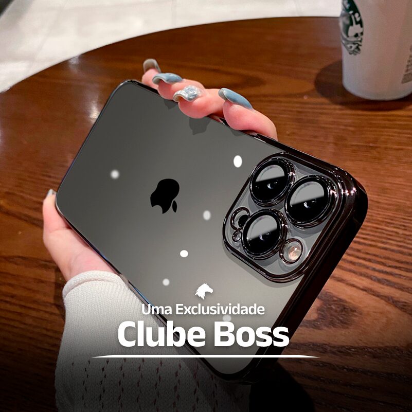 Capinha iPhone Crystal Glass - Clube Boss