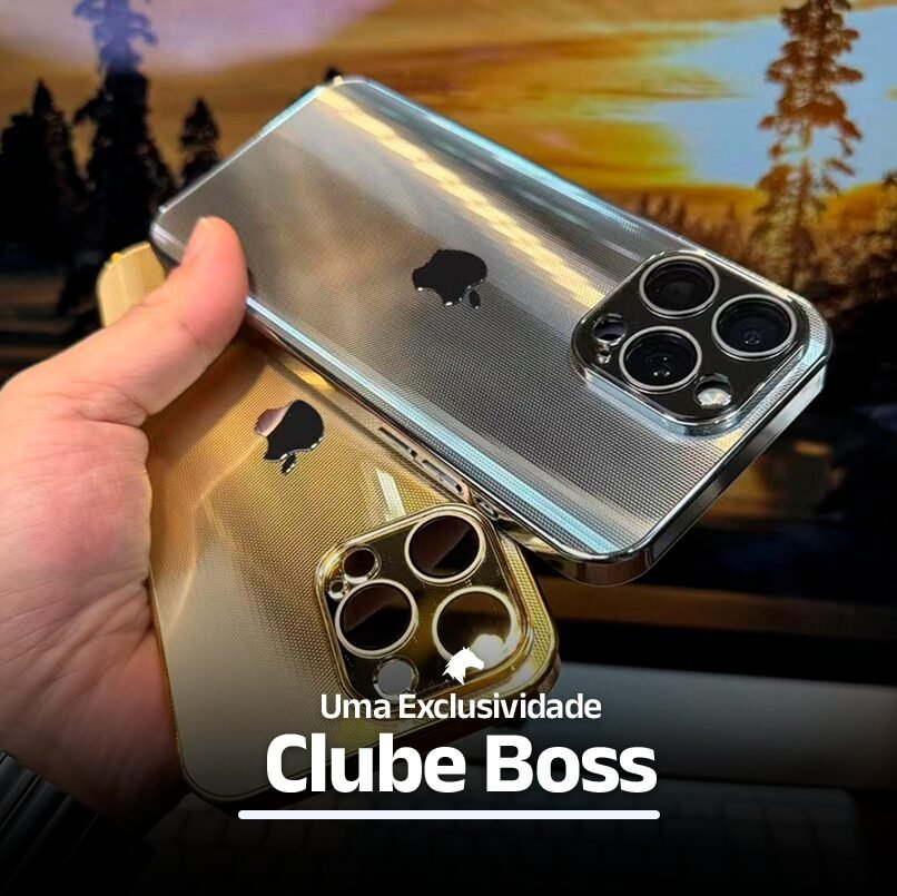 Capinha iPhone LuxoShield - Clube Boss