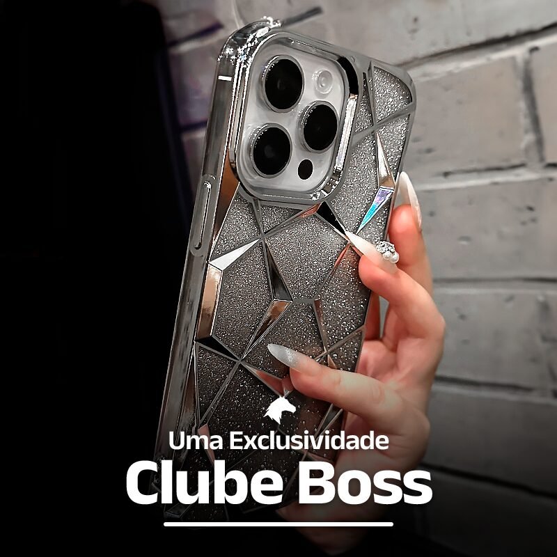 Capinha iPhone CrystalGlam - Clube Boss