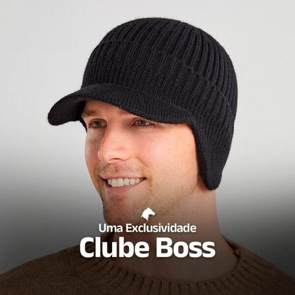 Gorro de Lã Térmica para Inverno - Clube Boss