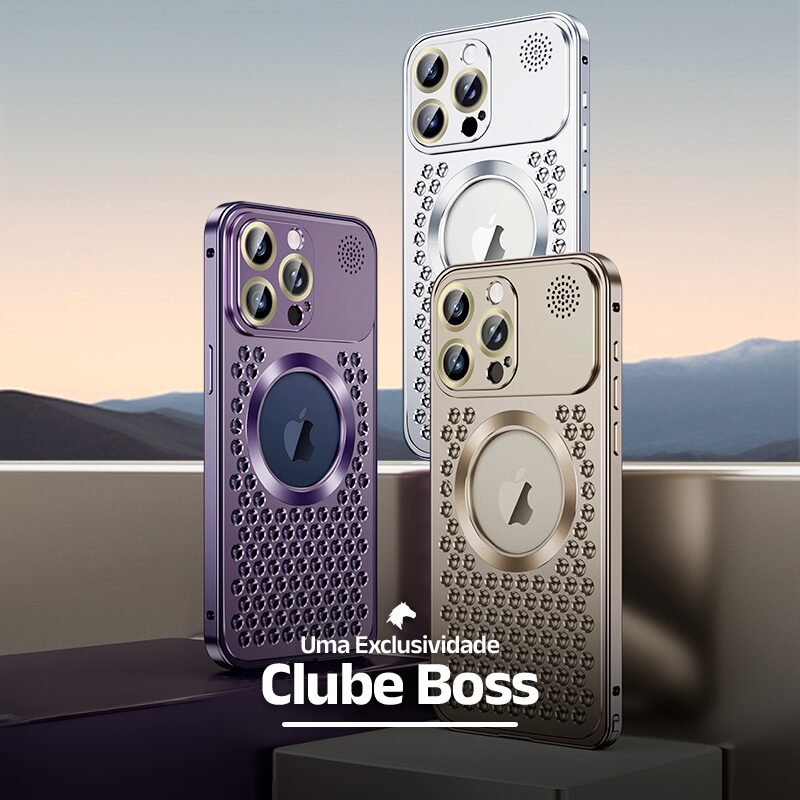 Capinha iPhone Metal Shield - Clube Boss