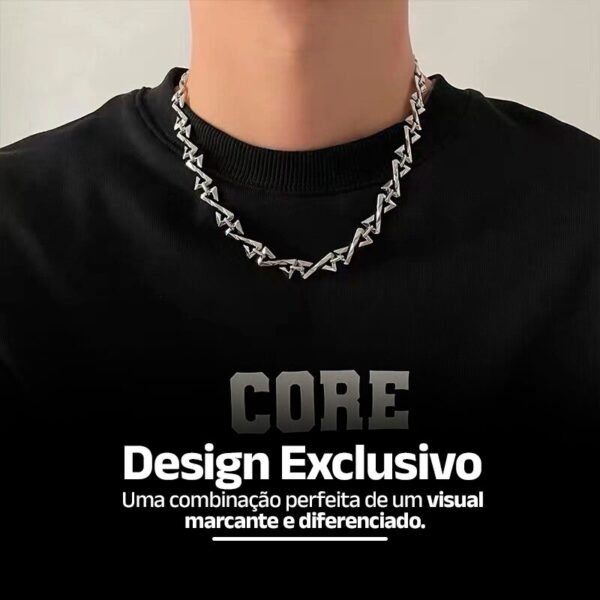 Colar Triad Edge (Pulseira de Brinde) - Clube Boss