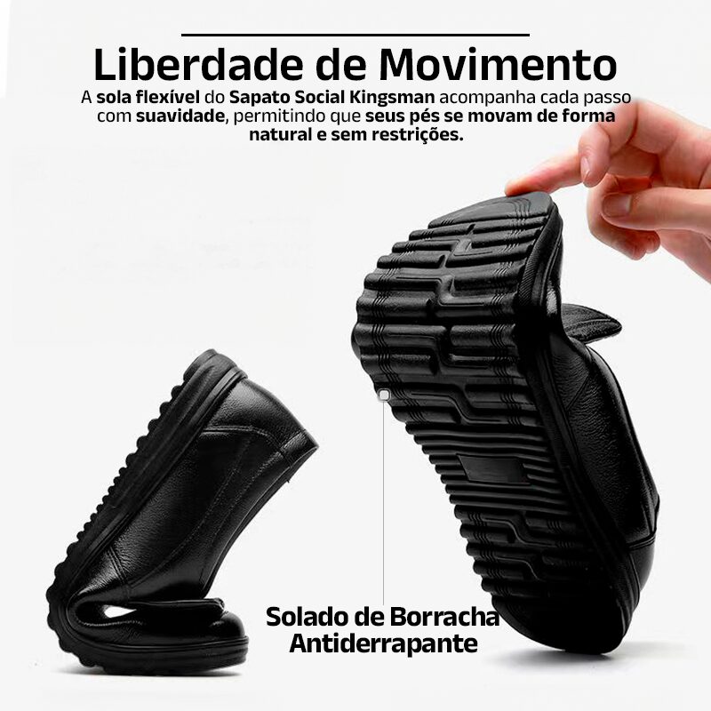 Sapato Social Kingsman - Clube Boss