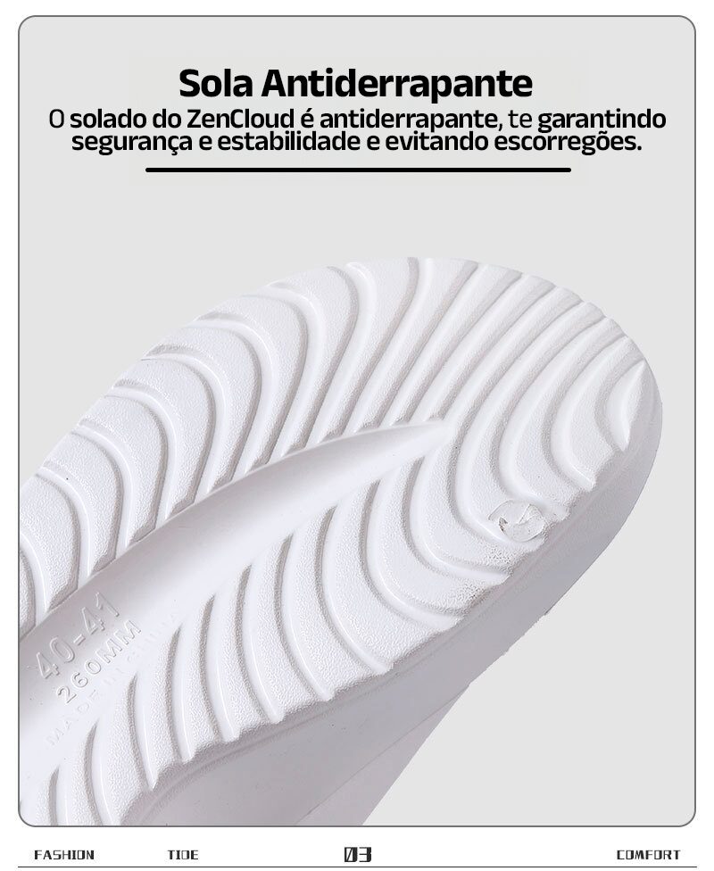 Slide Antiderrapante ZenCloud - Clube Boss