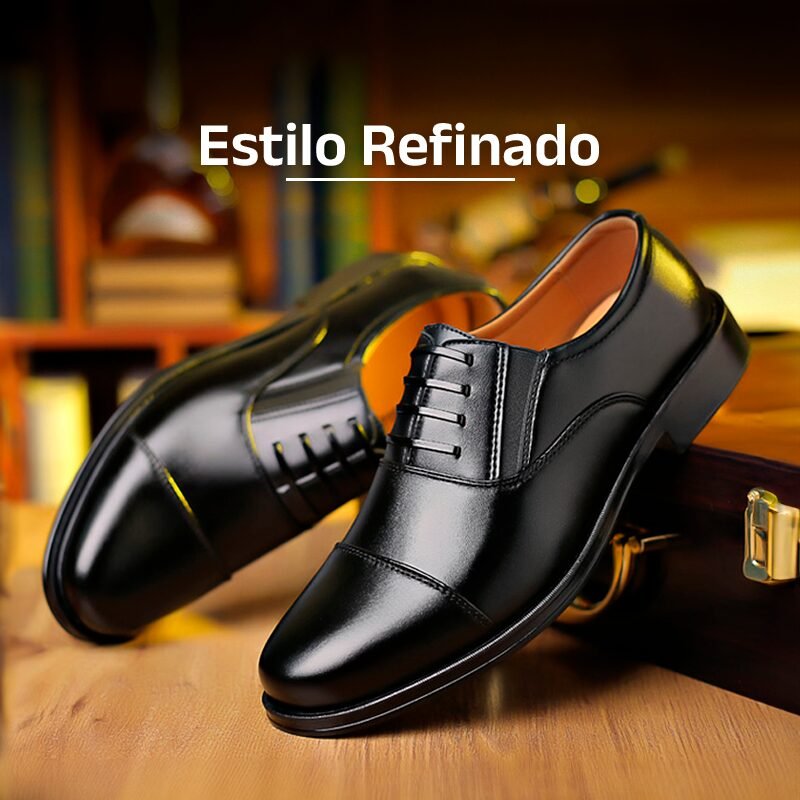 Sapato Social Gentleman's de Couro Legítimo - Clube Boss