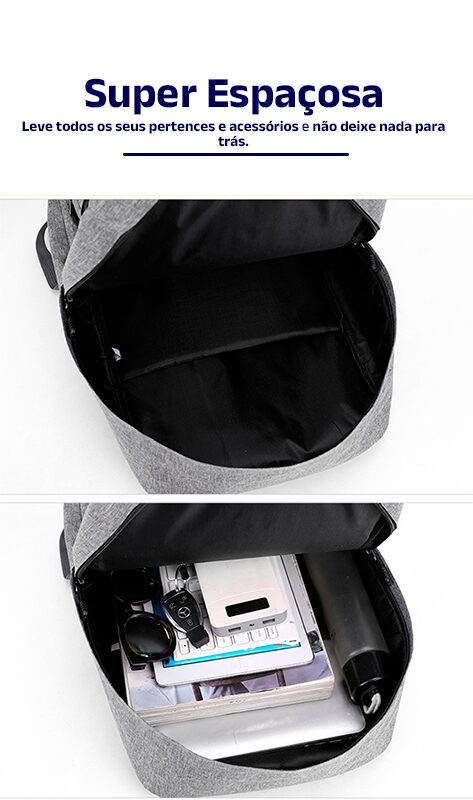 Kit de Mochilas Slim Trial (Compre 1 e Leve 3) - Clube Boss