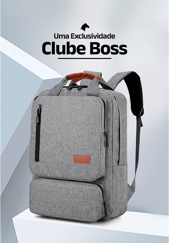 Kit de Mochilas Slim Trial (Compre 1 e Leve 3) - Clube Boss