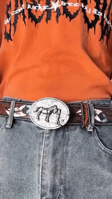 Punk Belt - Fivela Protetiva para Cinto + Brinde Cinto de Couro - Clube Boss