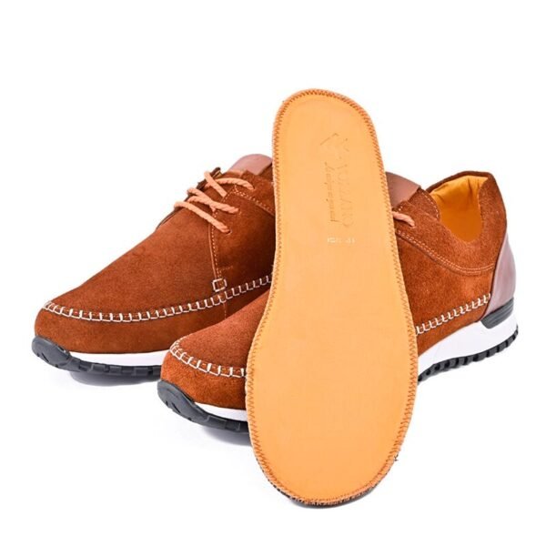 Sapato Mocassins Masculino Tabac Daim - Clube Boss