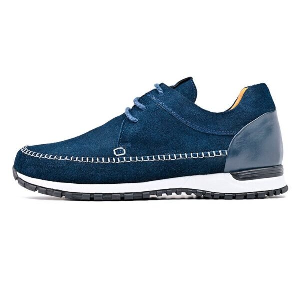 Sapato Mocassins Masculino Tabac Daim - Clube Boss