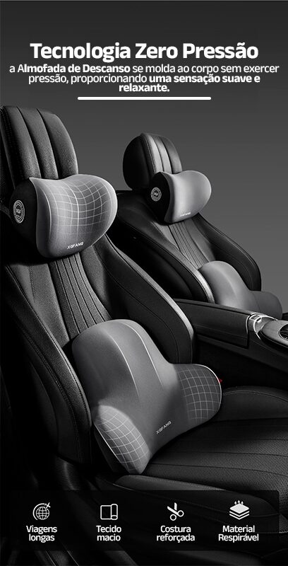 Almofada de Descanso para Carros (Compre 1, Leve 2) - Clube Boss