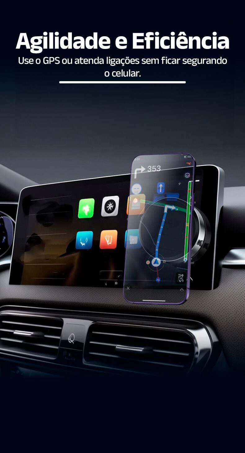 Suporte Magnético para Celular - Clube Boss