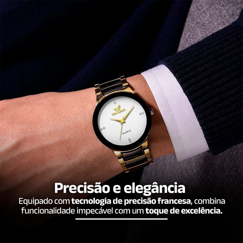 Relógio Gold Orlando - Clube Boss