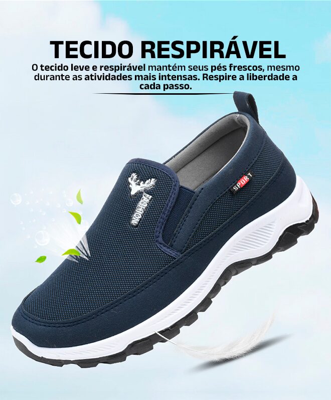 Sapatênis Ortopédico Dream Confort - Clube Boss