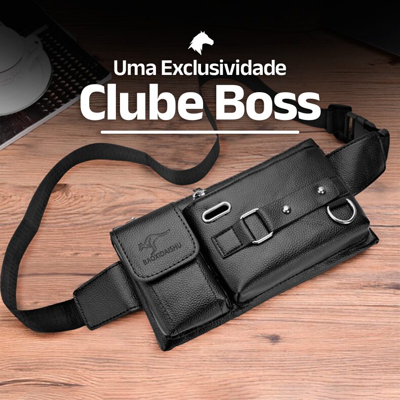 Bag de Couro Legítimo Weixter - Clube Boss