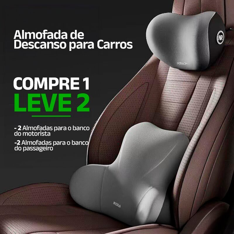 Almofada de Descanso para Carros (Compre 1, Leve 2) - Clube Boss