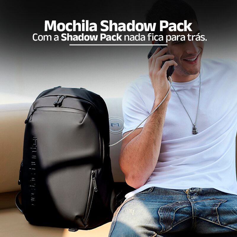 Mochila Ultra Espaçosa Shadow Pack - Clube Boss