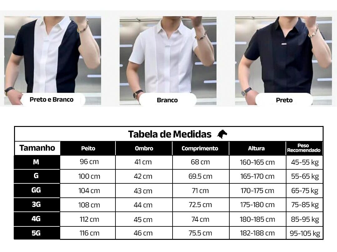Camisa Polo Masculina Business Men's (Compre 1, Leve 2)- Clube Boss