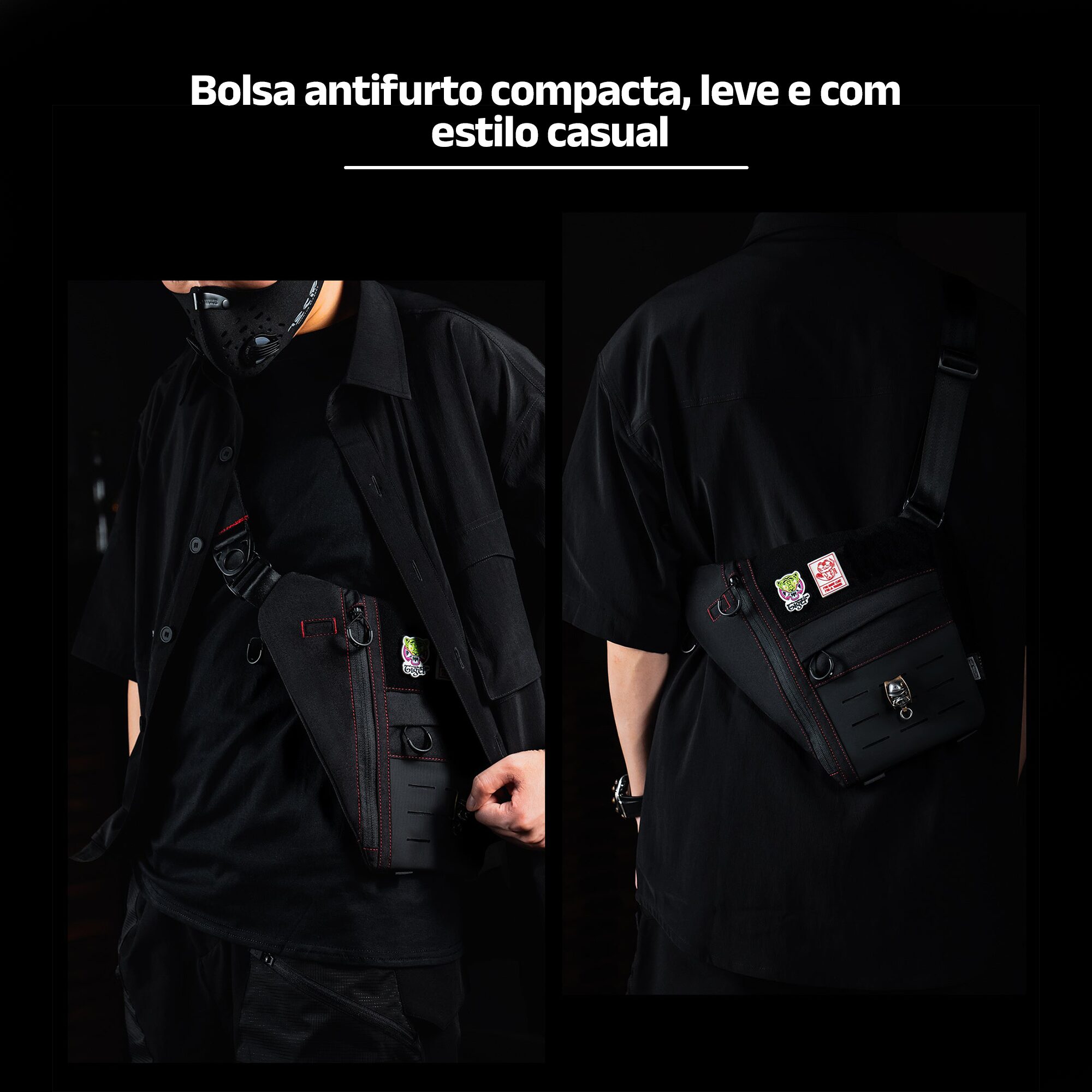 Bag Tática Cargo Prime - Clube Boss