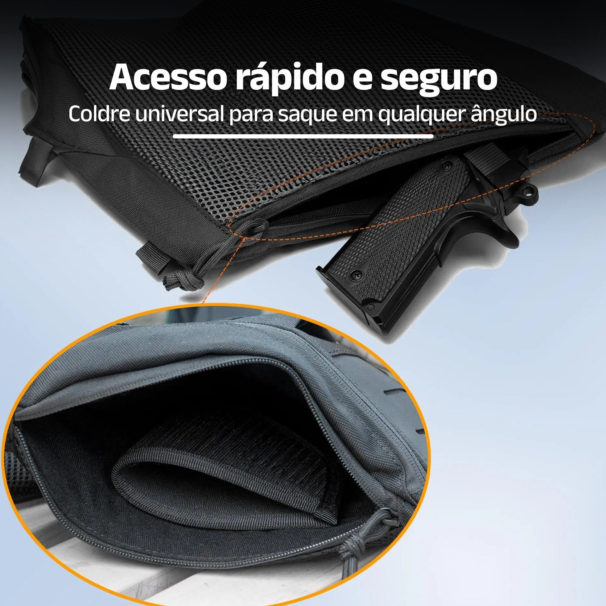 Bag Tática Cargo Prime - Clube Boss