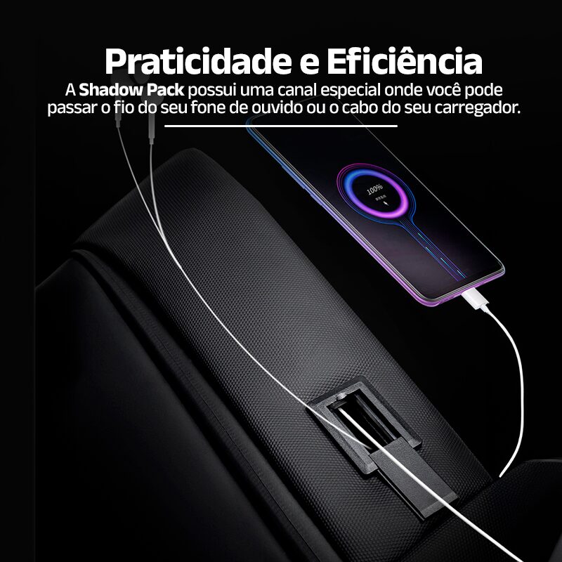 Mochila Ultra Espaçosa Shadow Pack - Clube Boss