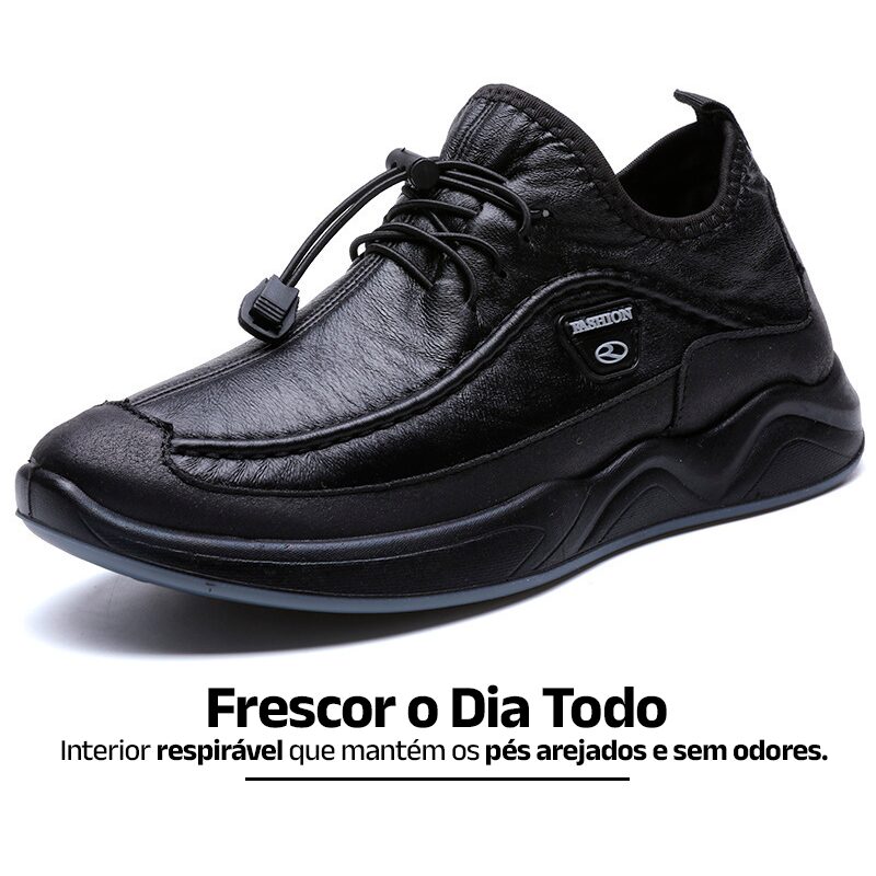 Tênis de Couro Classic Gentleman's - Clube Boss