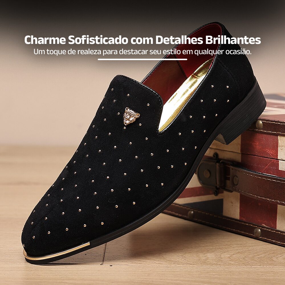Sapato Social de Luxo Stessil Mocassin - Clube Boss