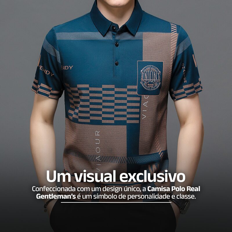Camisa Masculina Polo Real Gentleman's - Clube Boss