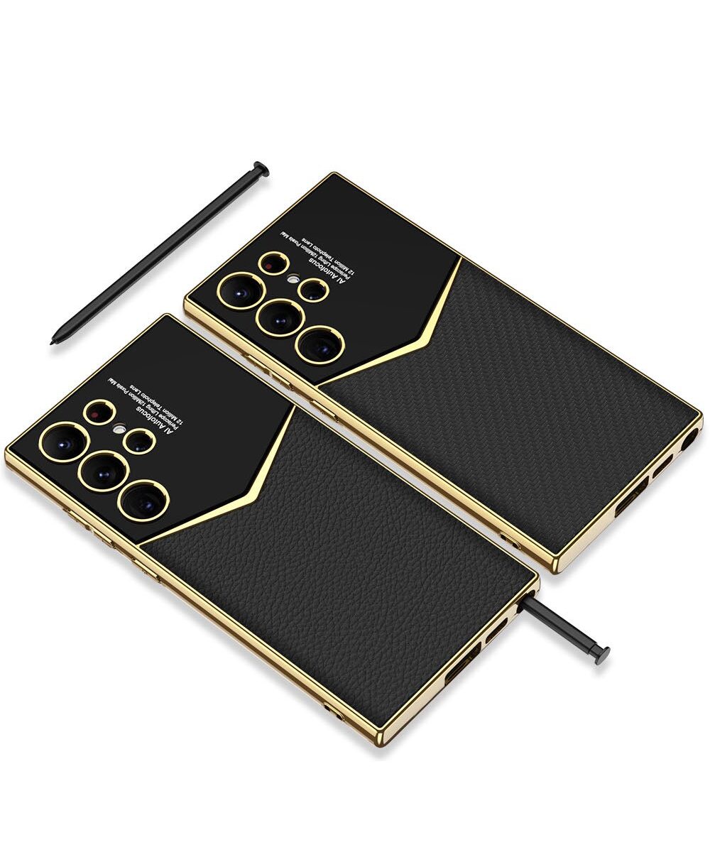 Capinha Samsung de Couro Legítimo Delgado - Clube Boss