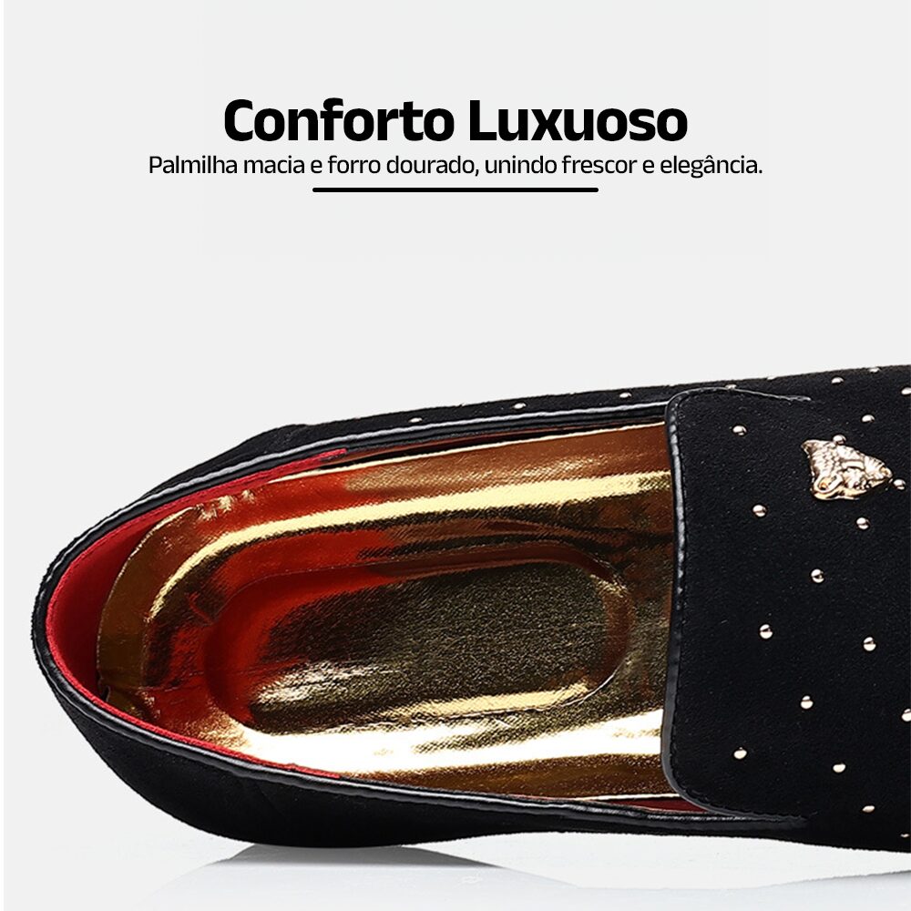 Sapato Social de Luxo Stessil Mocassin - Clube Boss