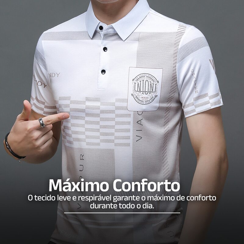 Camisa Masculina Polo Real Gentleman's - Clube Boss