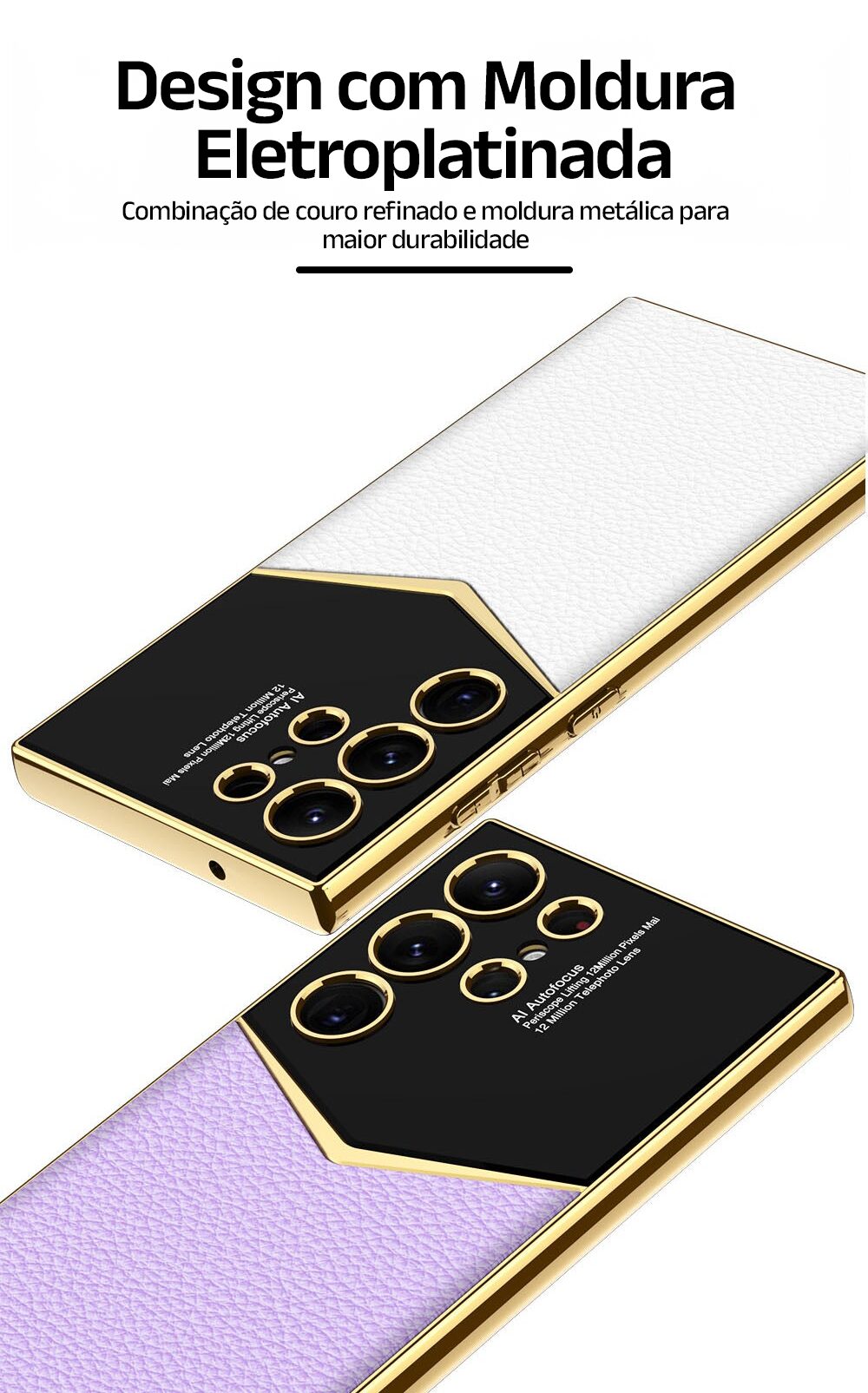 Capinha Samsung de Couro Legítimo Delgado - Clube Boss