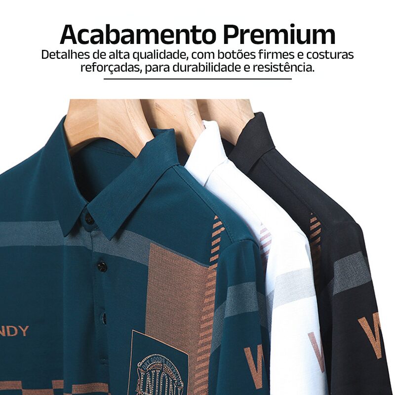 Camisa Masculina Polo Real Gentleman's - Clube Boss