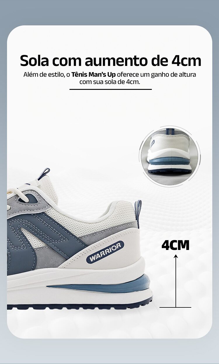 Tênis Masculino Casual Man’s Up - Clube Boss