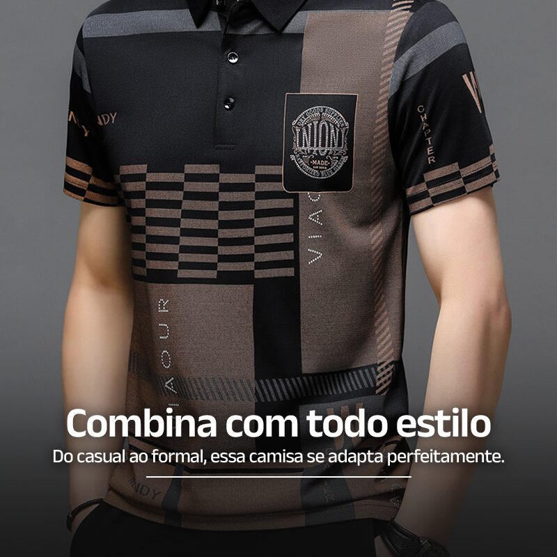 Camisa Masculina Polo Real Gentleman's - Clube Boss