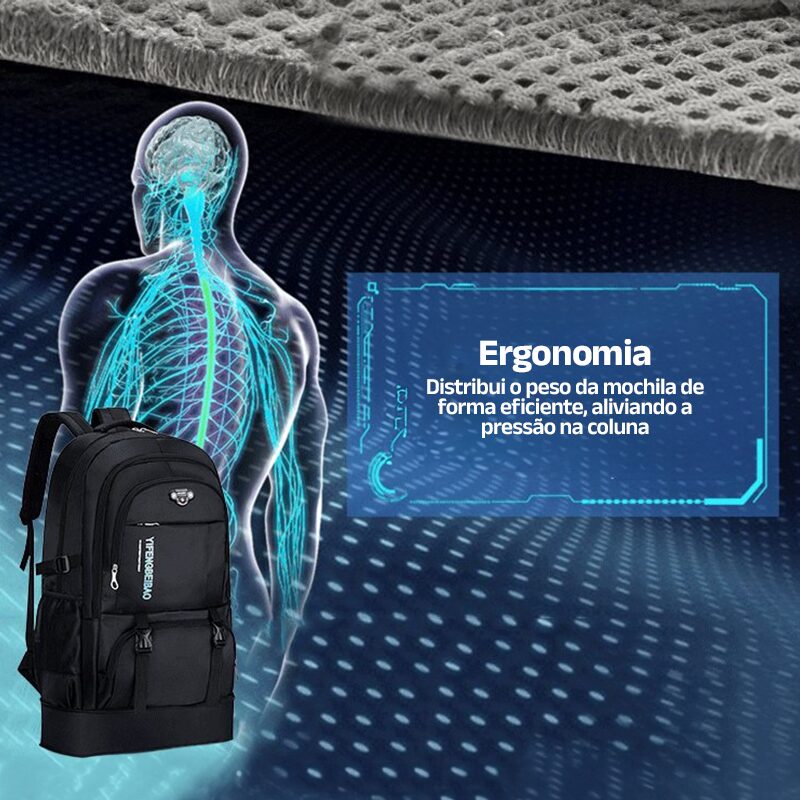 Mochila de Viagem Nav Space - Clube Boss