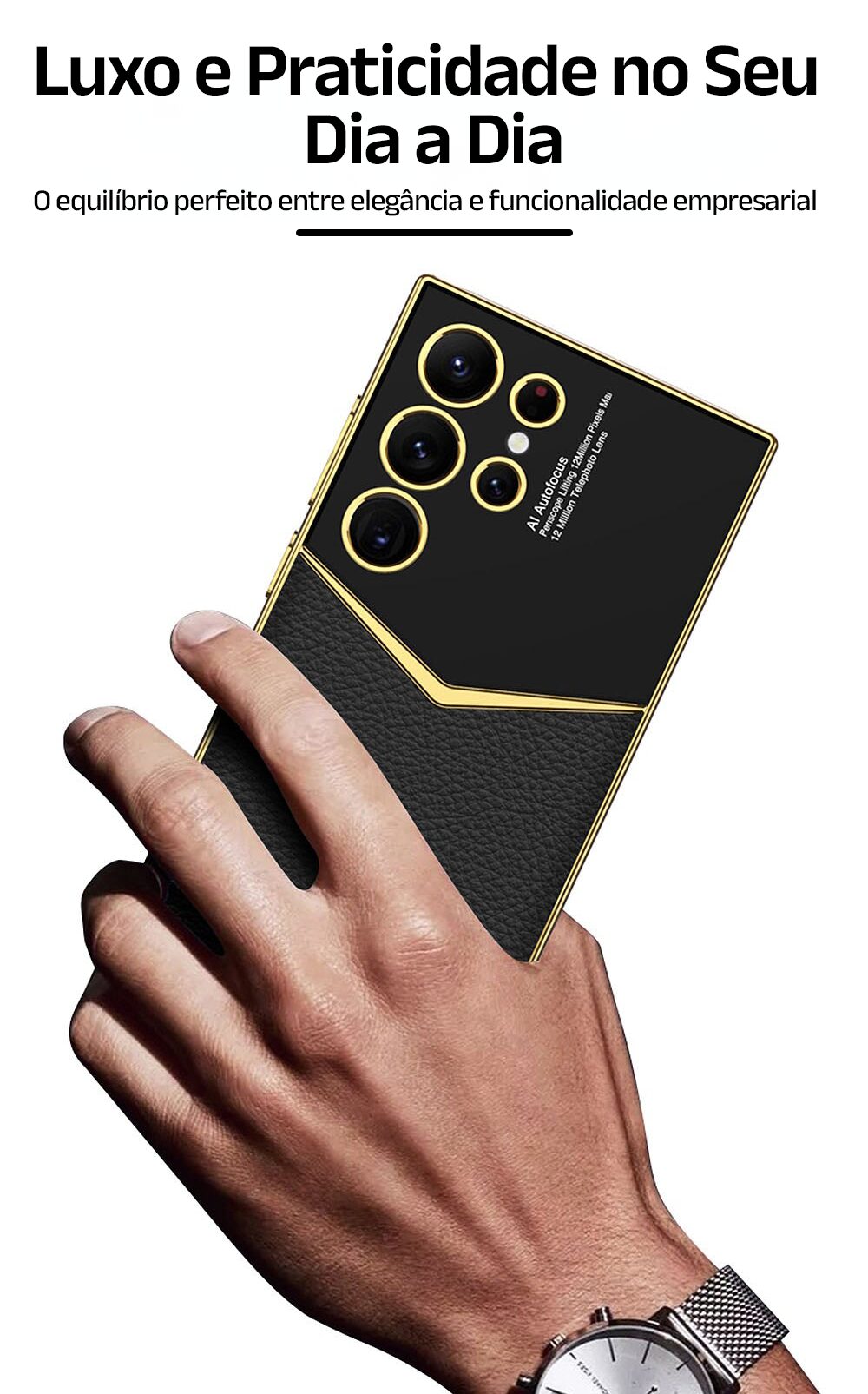 Capinha Samsung de Couro Legítimo Delgado - Clube Boss