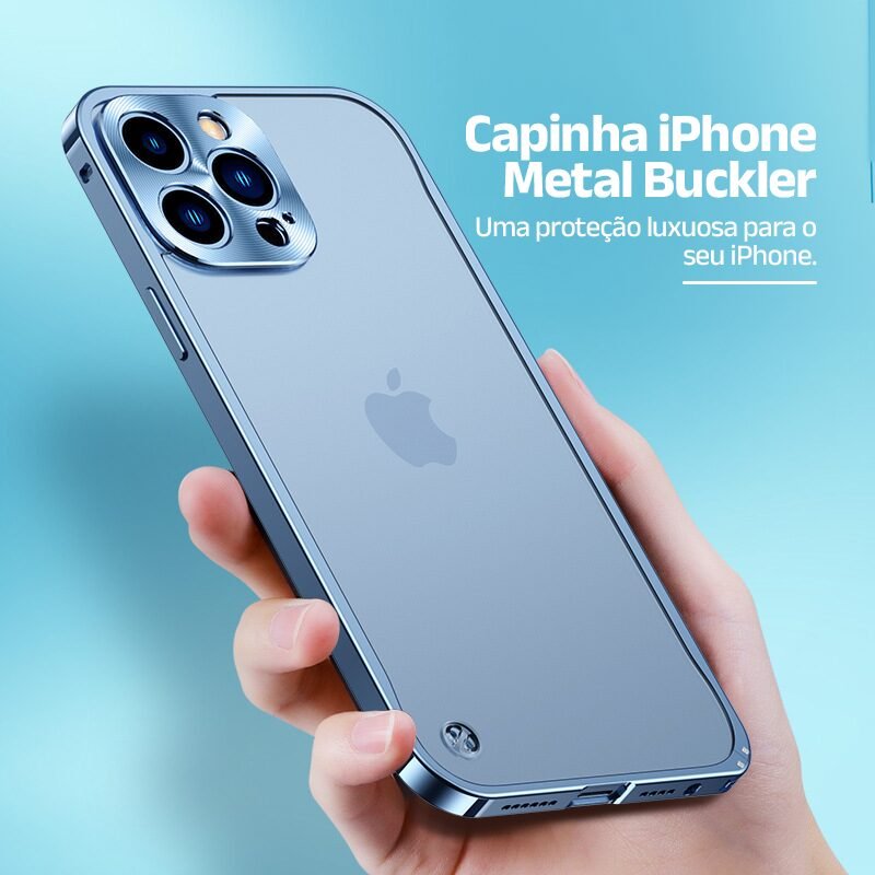 Capinha Iphone Metal Buckle - Clube Boss