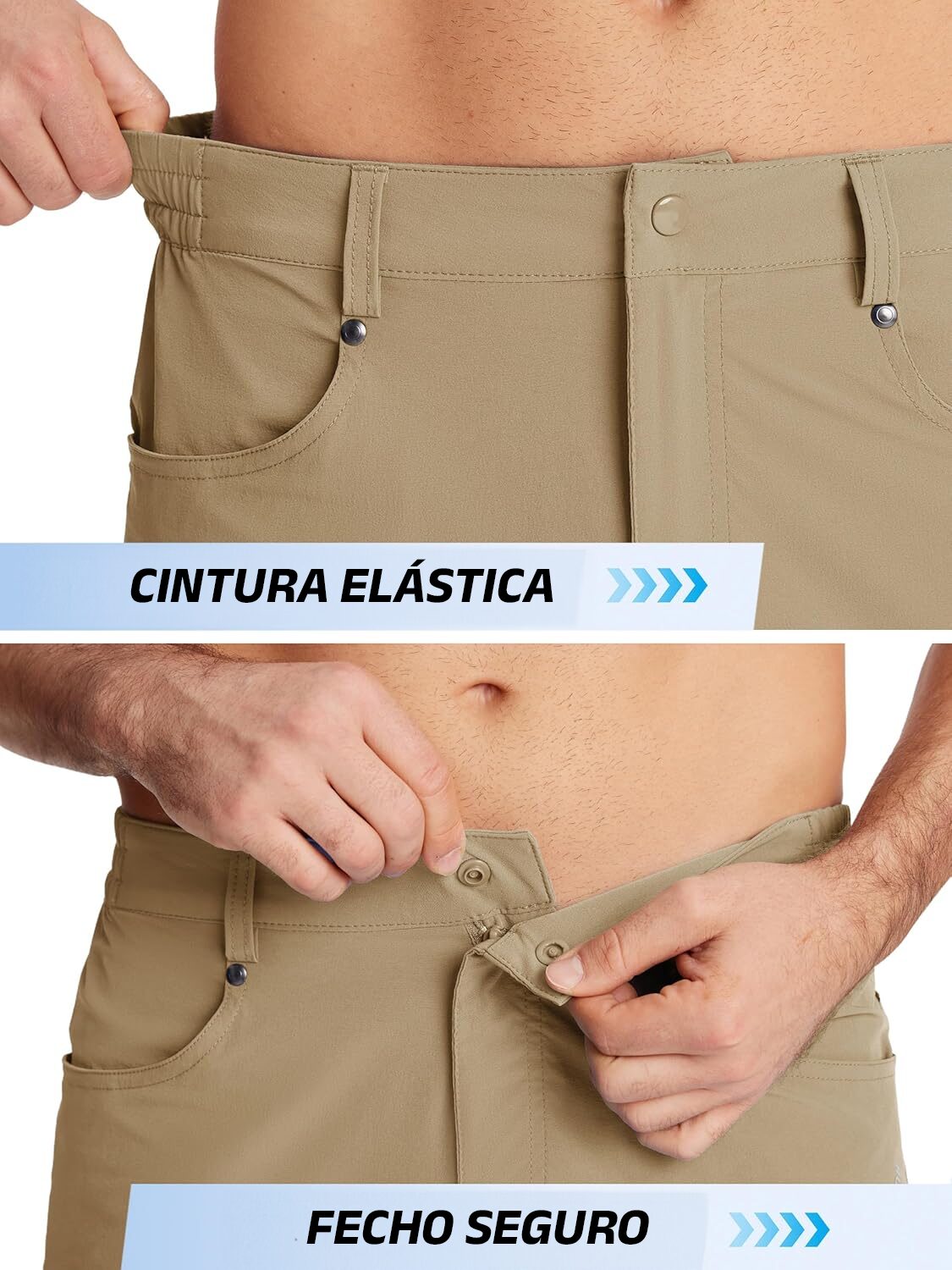 Bermuda de Sarja Casual Cargo - Clube Boss